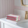 ORIGINAL KIDS 6 Piece Hand Towels Bath Time -100% Cotton