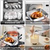 GIUOIDUO stainless steelFood Storage Containers setsstorage box with lidfreezer FrozenKitchen