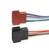 ISO Radio Wire Connector Wiring Harness Adapter Plug Male to