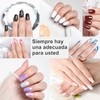 Cherimoya 14Pzs Tiras de Uñas de UV gel Semicuradas LED