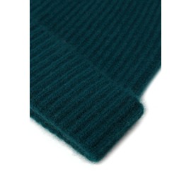 Style & Republic Women's Classic Cashmere Beanie Made from 100% Cashmere, Your Cuddly and Warm Premium Knitted Hat for Stylish Autumn and Winter Moments, Green