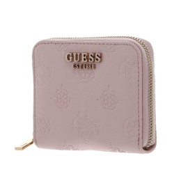 GUESS Jena SLG Zip Around Wallet S Pale Pink Logo, Pale Pink Logo