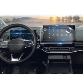 CDEFG 2 Combo Set for Honda Prologue 2024 2025 Screen Protector, 11.3 Inch Touchscreen & 11 Inch Digital Gauge, for 2024 2025 Prologue (EX, Touring, Elite) Accessories Nano Film 4Pcs Total/Set