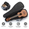 Colorful Ukulele Bag with Adjustable Shoulder Strap and Comfortable Carry