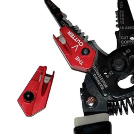 Rack-A-Tiers 47010 V-Cutter  - Knife Attachment For Wire Strippers