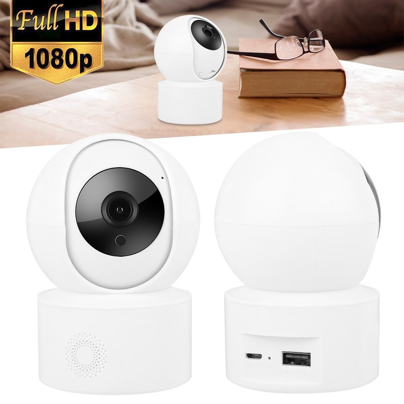 1080P Camera Wireless AI Motion Track Night Vision 2‑Way Intercom
