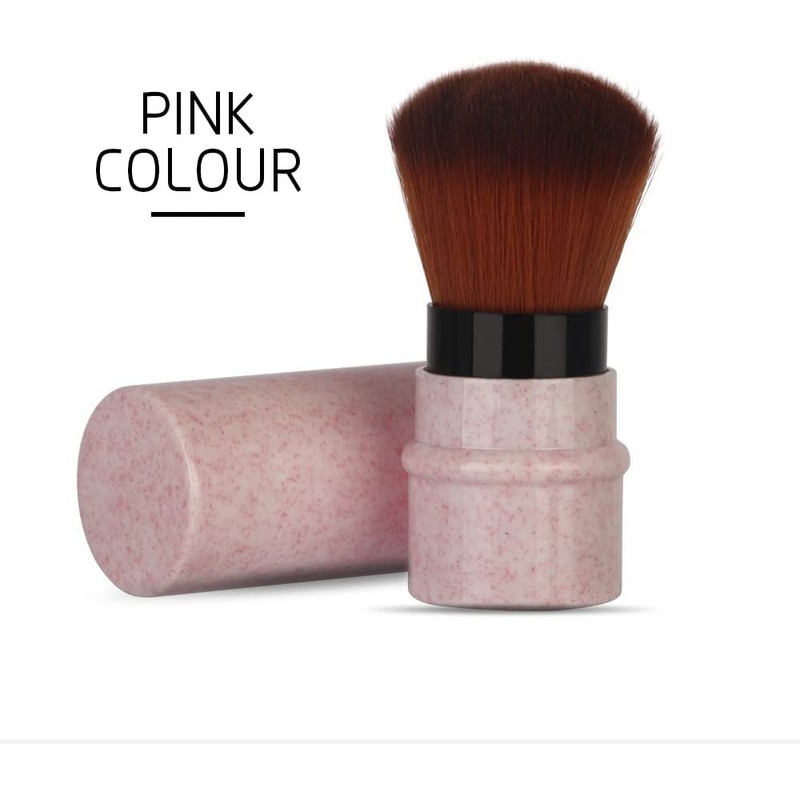 Blush Makeup Brush, Retractable Kabuki Face Brush, Portable Makeup Brush