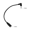 Seadream 2Pack Right Angled 3-Pole 2.5mm Male to 2.5mm Female