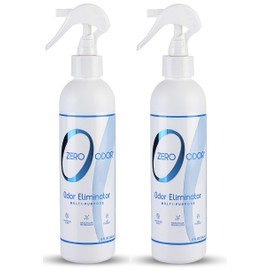Zero Odor - Multi-Purpose Strong Odor Eliminator for Home, Office, Car, Bathroom, Hotel, Room Deodorizer, and Odor Neutralizer, 8oz Two Pack