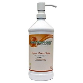Worx Clean-'n'-Gentle Foam Hand Soap 32 oz. (945 ml) Rich Lather, Silky Smooth, Light Juniper Berry Fragrance