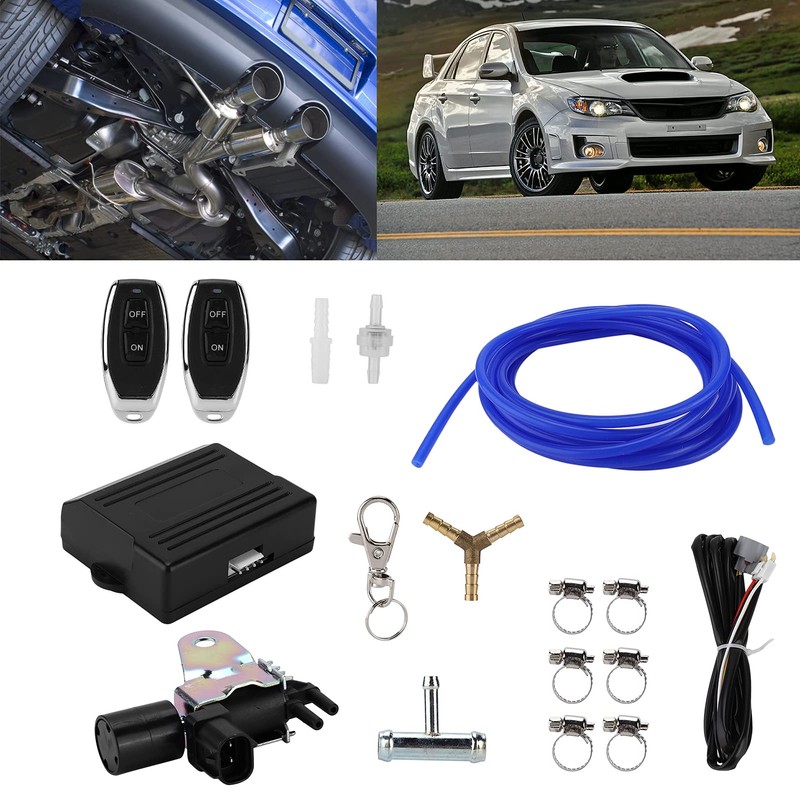 Fournyaa Stainless Steel Electric Exhaust Silencer Valve Switch System, Professional