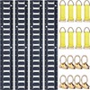 Trekassy Trekassy 8ft E Track Tie-Down Rail Kit, 4 Pack