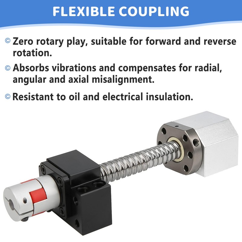 Shaft Coupling 6 mm to 8 mm Waves Flexible Elastic