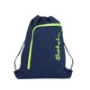 Satch Sports bag, 12 L, Toxic Yellow and Dark Blue