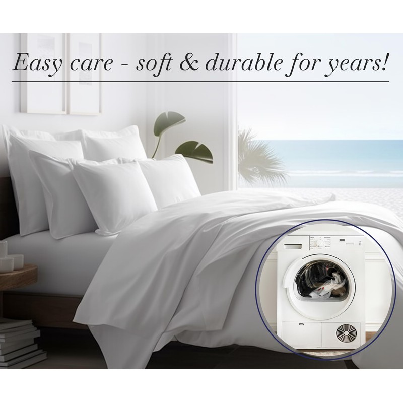 California Design Den Certified Luxury 100% Egyptian Cotton Sheets King