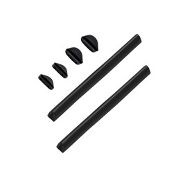 Glintbay Nosepads and Earsocks Rubber Kit for Oakley Triggerman Sunglasses - Black