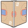 Sports Silver Basketball ISO Clipboard