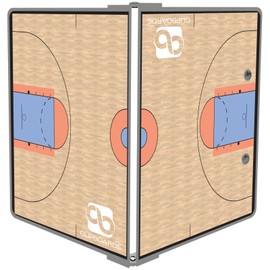 Sports Silver Basketball ISO Clipboard