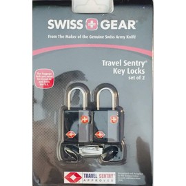 Swiss Gear Travel Key Locks & Luggage Tags - Set of 2 Each