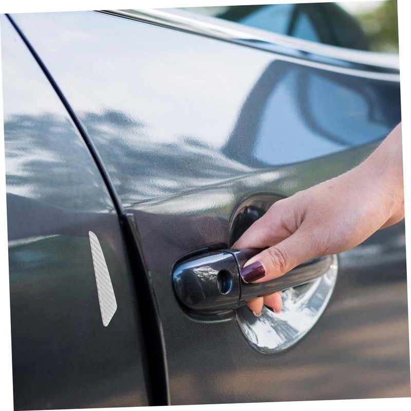 BUGUUYO 4pcs Car Door Protector Anti-scratch Bumper Strip for All