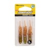 Berkley Powerbait Pre-Rigged Atomic Teasers Fishing Soft Bait, Caramel Apple,
