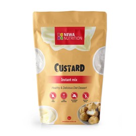 Custard Instant Mix, Custard Powder (Vanilla), Low carb, Gluten Free, Sugar Free - 8 oz. Low Calories 80 gr per serving. NO SUGAR ADDED