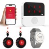 WiFi Caregiver Pager System Life Alert Systems for Seniors No