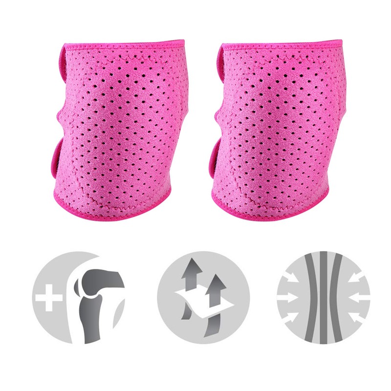 2pcs Sponge Outdoor Dancing Defensive Knees Pads Soccer Running Slip