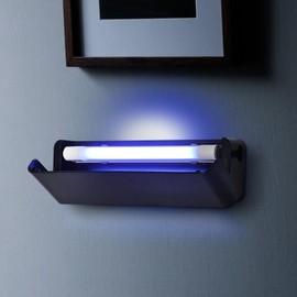 Light Fly Traps for Home Gnat Traps for House Indoor Insect Killer, Bug Catcher for Kitchen House & Fruit Flies Garage & Warehouse with 5 Glue Boards 6.5 Feet Power Cord