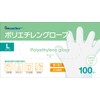 Leader Polyethylene Gloves, Large, 100 Count
