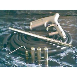 Unbranded AIR SIPHON SANDBLASTER TOOL metal sand blaster Brand New with Hose and Tips