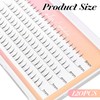 XLIUAX Bottom Lash Extension Kit, 120pcs Individual Thickness Lower Eyelashes