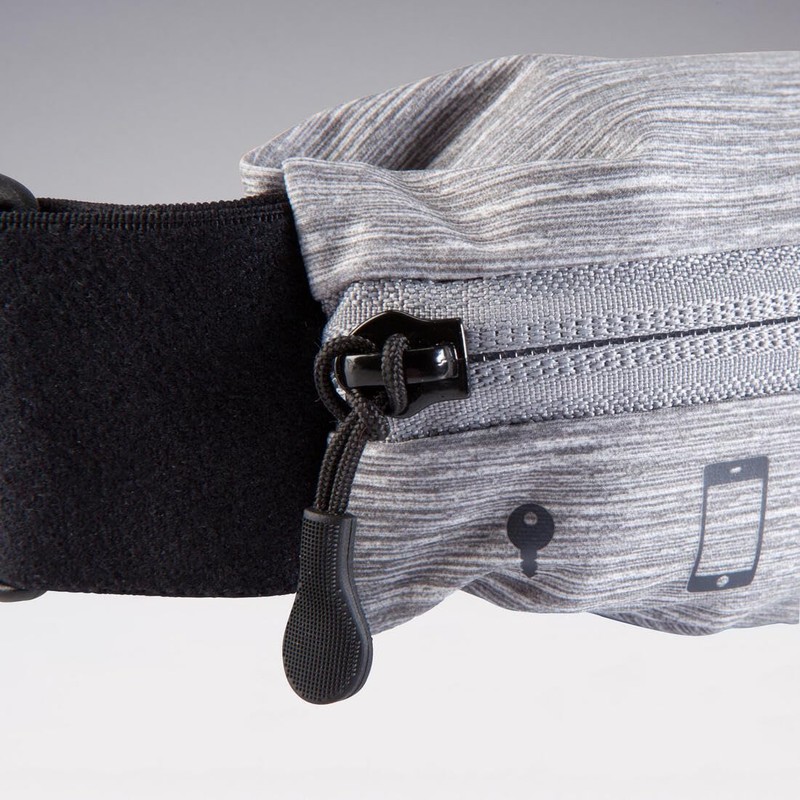 Decathlon Running Waistband of Smartphone Unique Size Grey