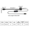MiOYOOW Clip On Aquarium Light, Mini Dimmable LED Aquarium Light