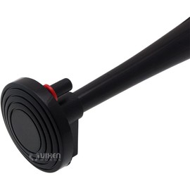 Vixen Horns Loud 5/Five Trumpet Dixie Musical/Music Sound Air Horn with Compressor Full Complete System/Kit Black 12V VXH6801B