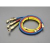 [R12/R22/R502] Charging Hose Set with Ball Valve EA104AK-20