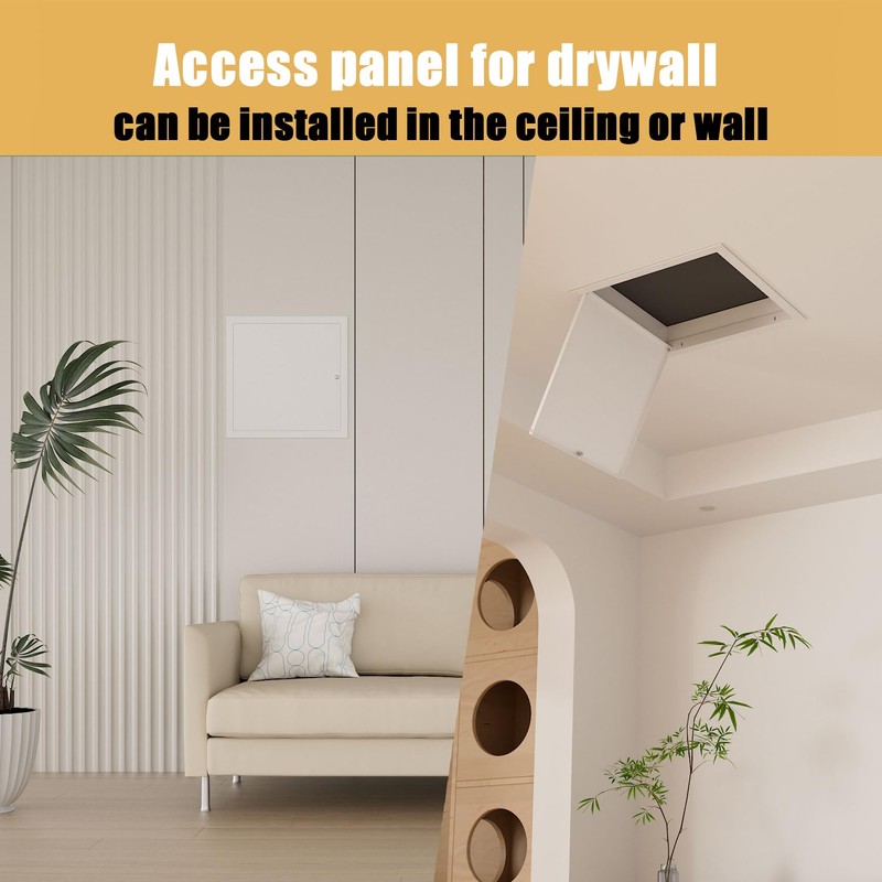 Thicken 1mm 12 x 24 Access Panel for Drywall,Attic Door,