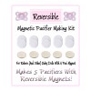 Reversible Magnetic Reborn Pacifier Making Kit! DIY (Makes 5 Pacis)