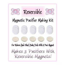 Reversible Magnetic Reborn Pacifier Making Kit! DIY (Makes 5 Pacis)