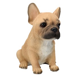 Figuren Shop GmbH French Bulldog Puppy Ornament - Dog Figurine Animal Bully Statue Collectible Figurine 16cm Height