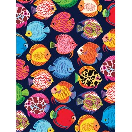 White Mountain Tropical Fish Puzzles for Adults 500 Piece Jigsaw Collage Puzzle for Families