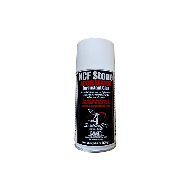 NCF Stone aerosol accelerator for CA glue, 6oz, NCFS-6