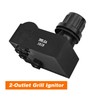 BBQ Future 2 Outlets Igniter with Electronic Ignition Button for