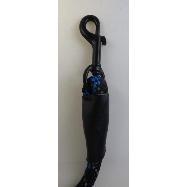 USR Nylon Double Braided Dog Leash 3/8" x 6' Black