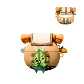 Silicone Korok Case Compatible with Airpods Pro/Pro 2nd Generation with Keychain, Cute Anime Yahaha Shockproof Protective Cover for Kids for Airpods Pro 2