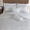 Tahari Home - King Size Comforter, 5-Piece Jacquard Bedding Set