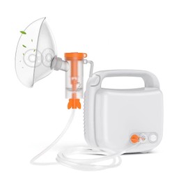 Portable Nebulizer Machine for Adults and Kids, 09 Jet Nebulizer Steam Inhaler with Tubing Mask Kits for Home Use