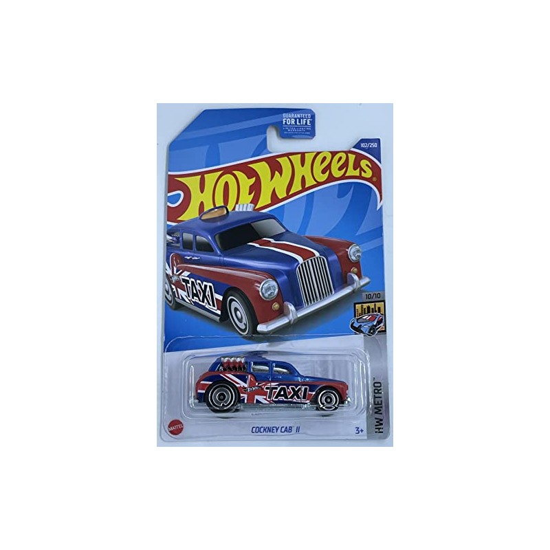 Hot Wheels - Cockney Cab II - HW Metro 10/10