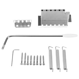 QWORK Guitar Tremolo Bridge Set, 52.5mm String Spacing, Electric Guitar Replacement Accessories