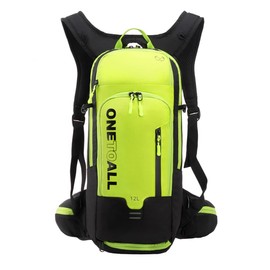 LOCAL LION Bicycle Backpack Ski Backpack Small for Women Men 6L/10L/12L Ultralight Waterproof for Skiing Cycling Camping Black Green
